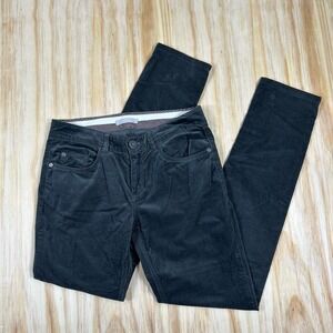 Y2K Stefanel Womens Corduroy Preppy Style Straight Leg Pants Size 6 Casual Gray